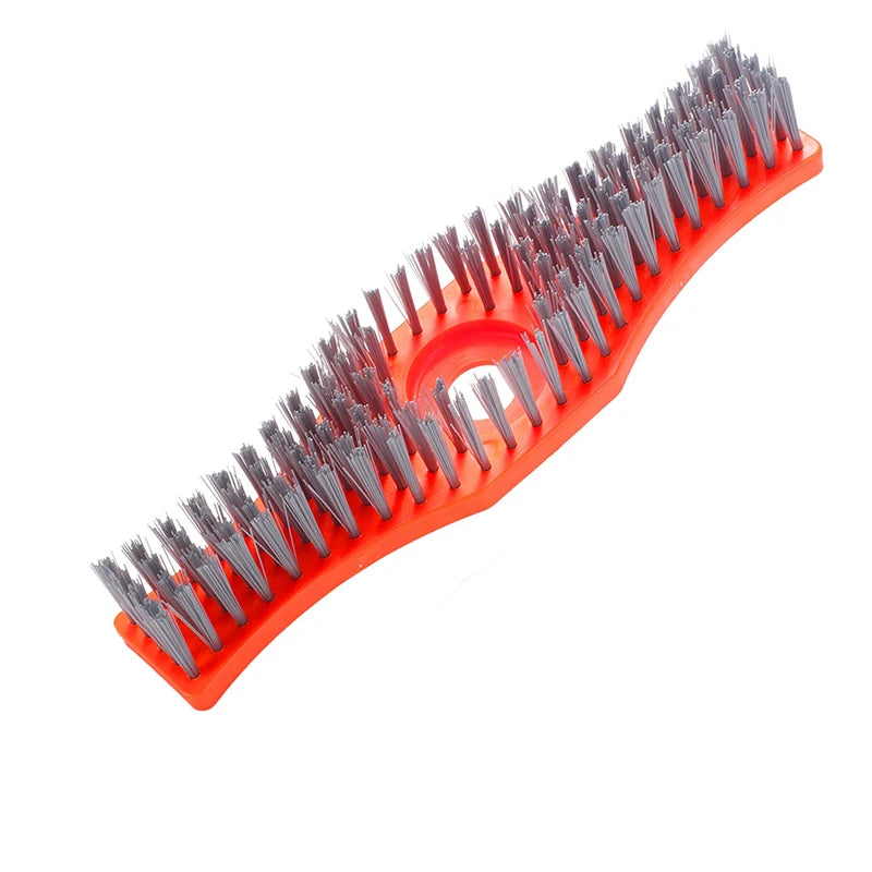 Lawn Mower Cleaning Brush High-Efficiency Adjustable Handle Weed Remover Tool for Deck Garden Yard Floor Patio Farm Tile Grout Qme Cleaning Brush