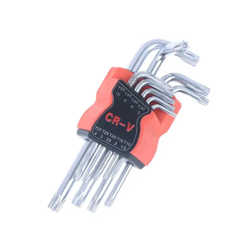 Hand Repair Tools L-type Torx Star Wrench Hexagon Spanner Ideal Home Qme A1