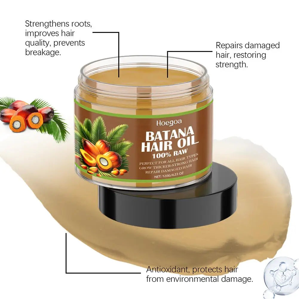 Anti-loss Hair Oil Organic Batana Natural Treatment Scaple Strengthen Qme