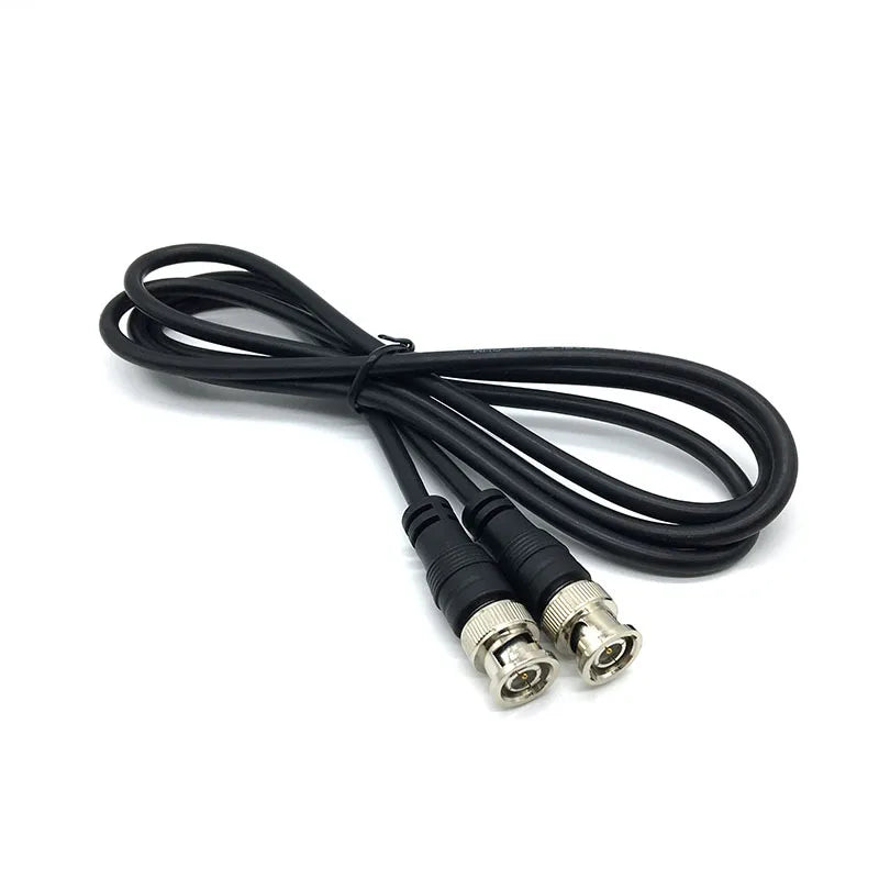 5PCS BNC Female To Male Adapter Cable For CCTV Camera BNC Connector Extension Coaxial Line Camera Accessories 1M D5 Qme male 5PCS