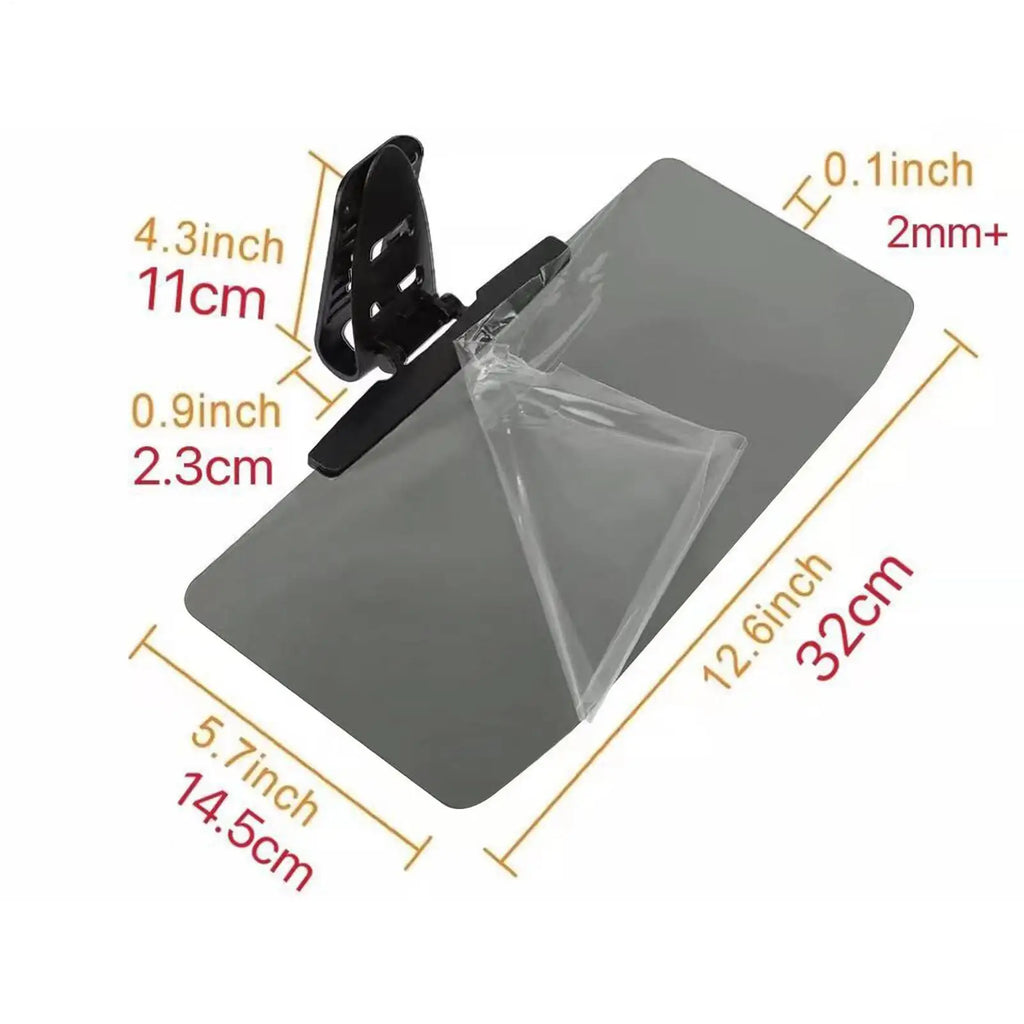Car Visor Extender Sun Visor Shade for Car Windshield Glass Sunshade Shield Protector for Automotive Vehicles Driver Interior Qme
