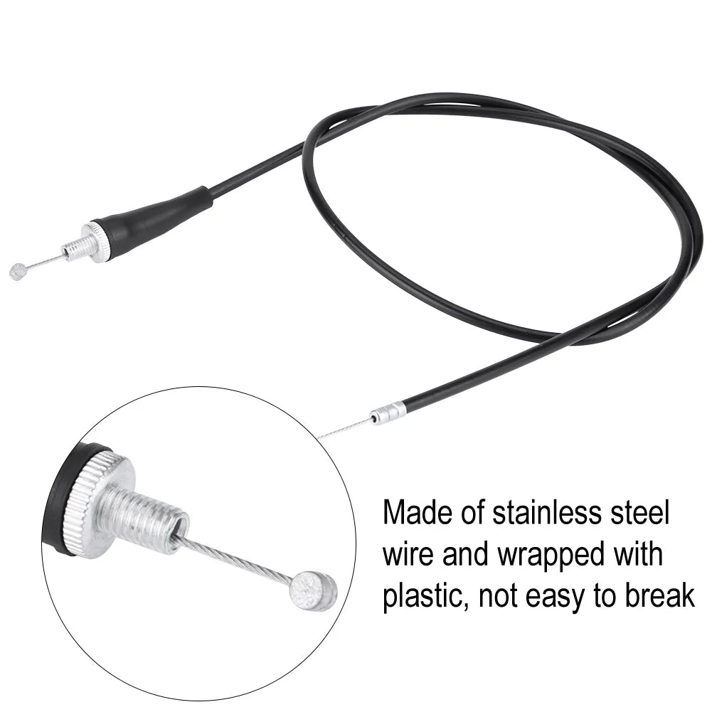 110cm Straight Head Motorcycle Throttle Oil Cable Line for Pit Dirt Motor Trail Bike Motocross Throttle Line Throttle Cable Qme