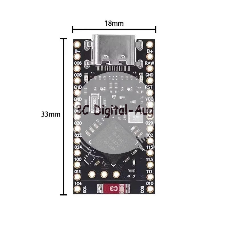 NRF52840 Bluetooth Board Nice Nano V2 0 Ultra Small Development Qme Default Title