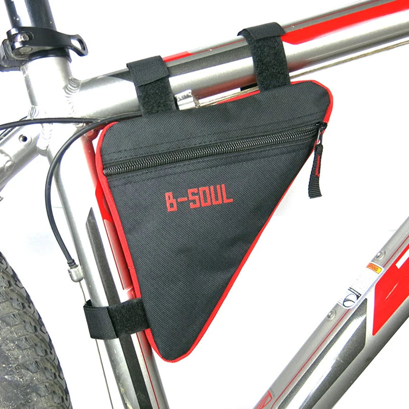 Bike Triangle Tool Bag Upper Pipe Crossbeam Bicycle Front Frame Qme