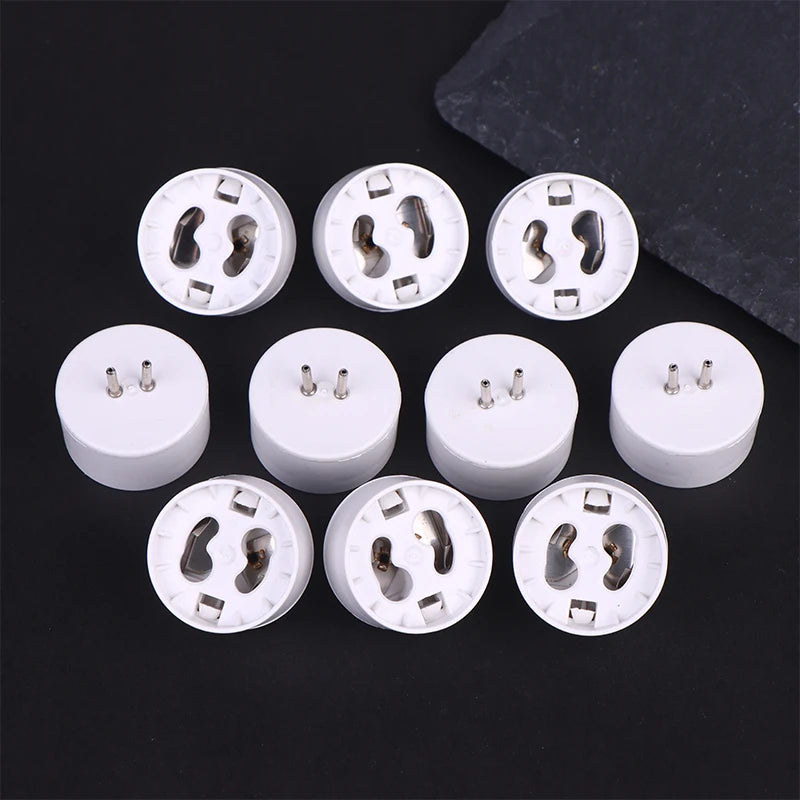 MR16 GU10 Socket Base Halogen Light Bulb Lamp Adapter Converter Qme