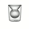 Golf Glass Cup Sports Minimalist Tea Insulated Borosilicate Liquor Qme 1pc 401-500ml