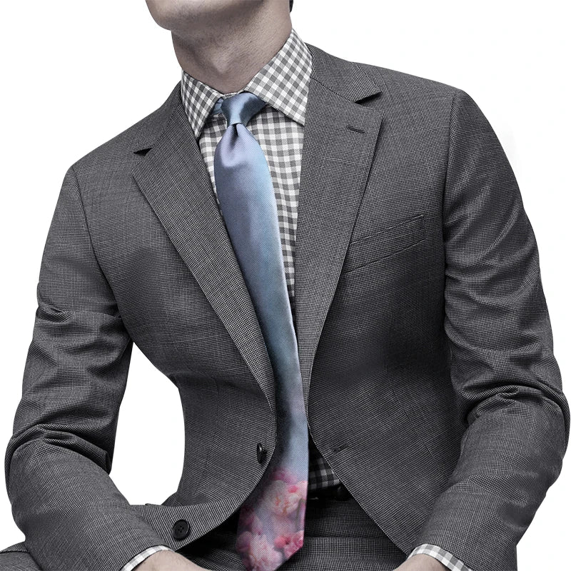 Very Sky Butterfly Print Tie Men's Casual Galaxy Fun Unisex Business Qme