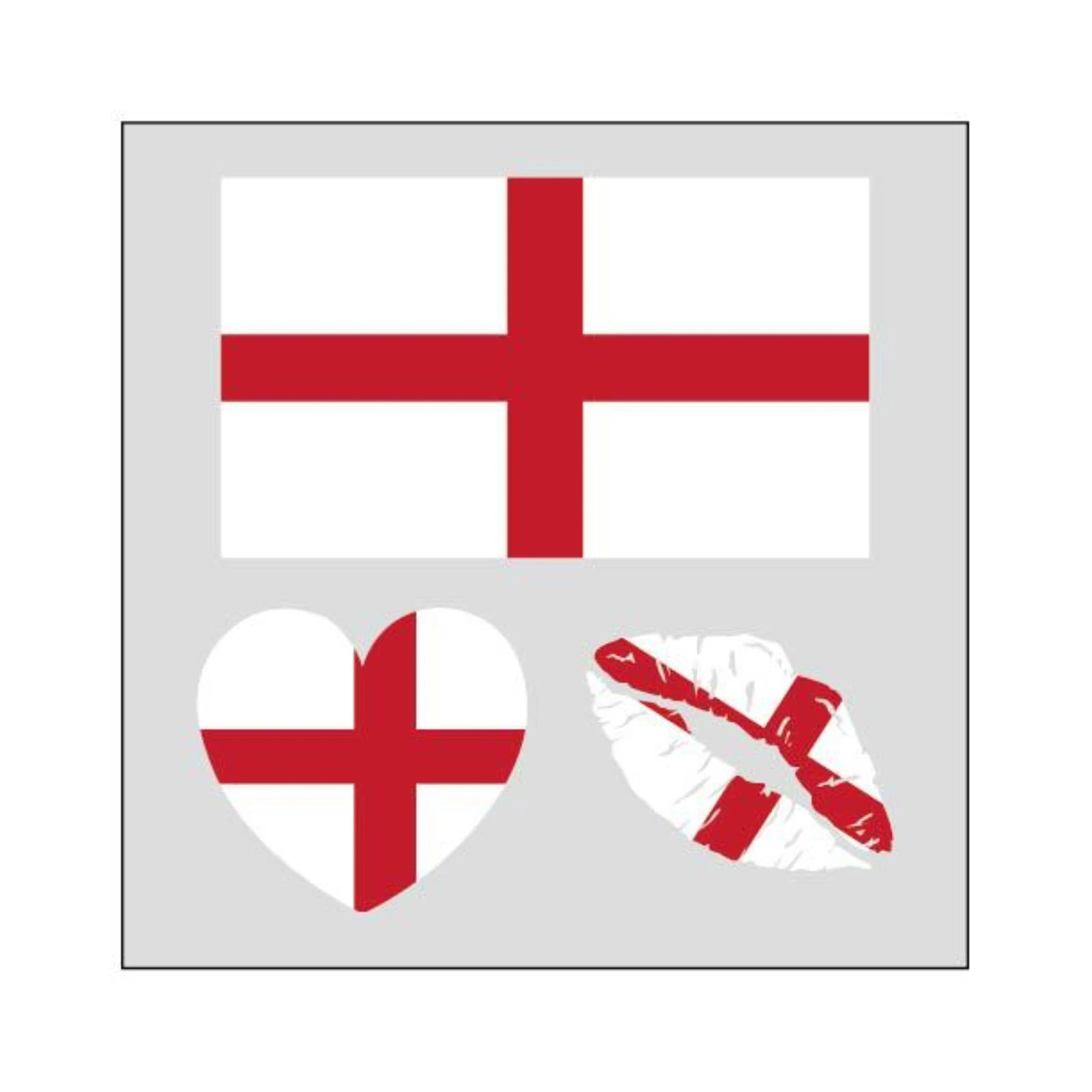 National Flag Football Fan Temporary Tattoos Face Body Decorative Stickers Event Cheering Props Suitable for Adults and Children Qme I