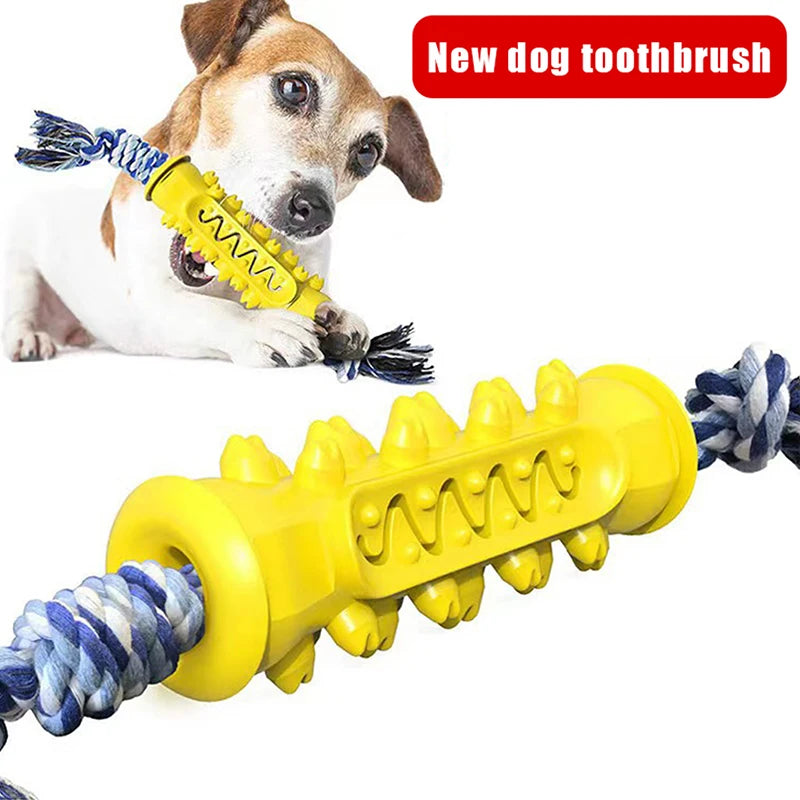Toothbrush Toys Chew Cleaning Teeth Safe Puppy Dental Care Soft Pet Qme
