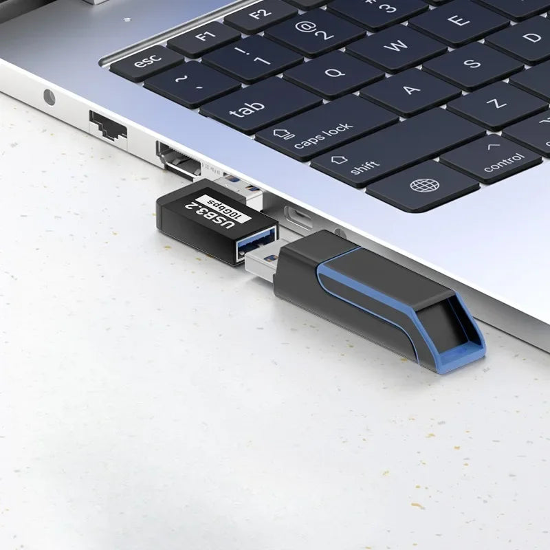 10pcs 90 Degree USB 3.0 Male to Female Right Angle Extension Adapter USB Upward Elbow Adapter 10Gbps For Laptop PC Connector Qme