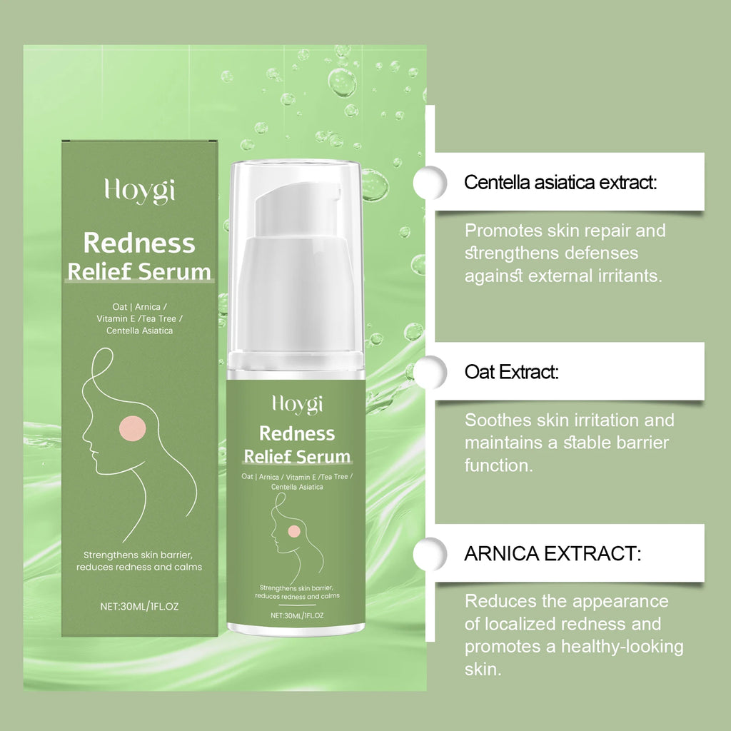 Centella Asiatica Skincare Set Green Clay Cleanser Centella Cream & Serum For Sensitive & Acne Prone Skin Moisturizing Soothing Qme