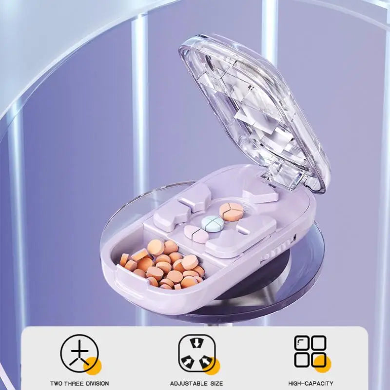 3in1 Medicine Cutter Precise Cutting Into Half Third Quarter Drug Qme