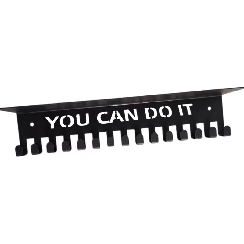 Medal Display Rack Metal Hanger Holder Wall Mounted Large Capacity Qme