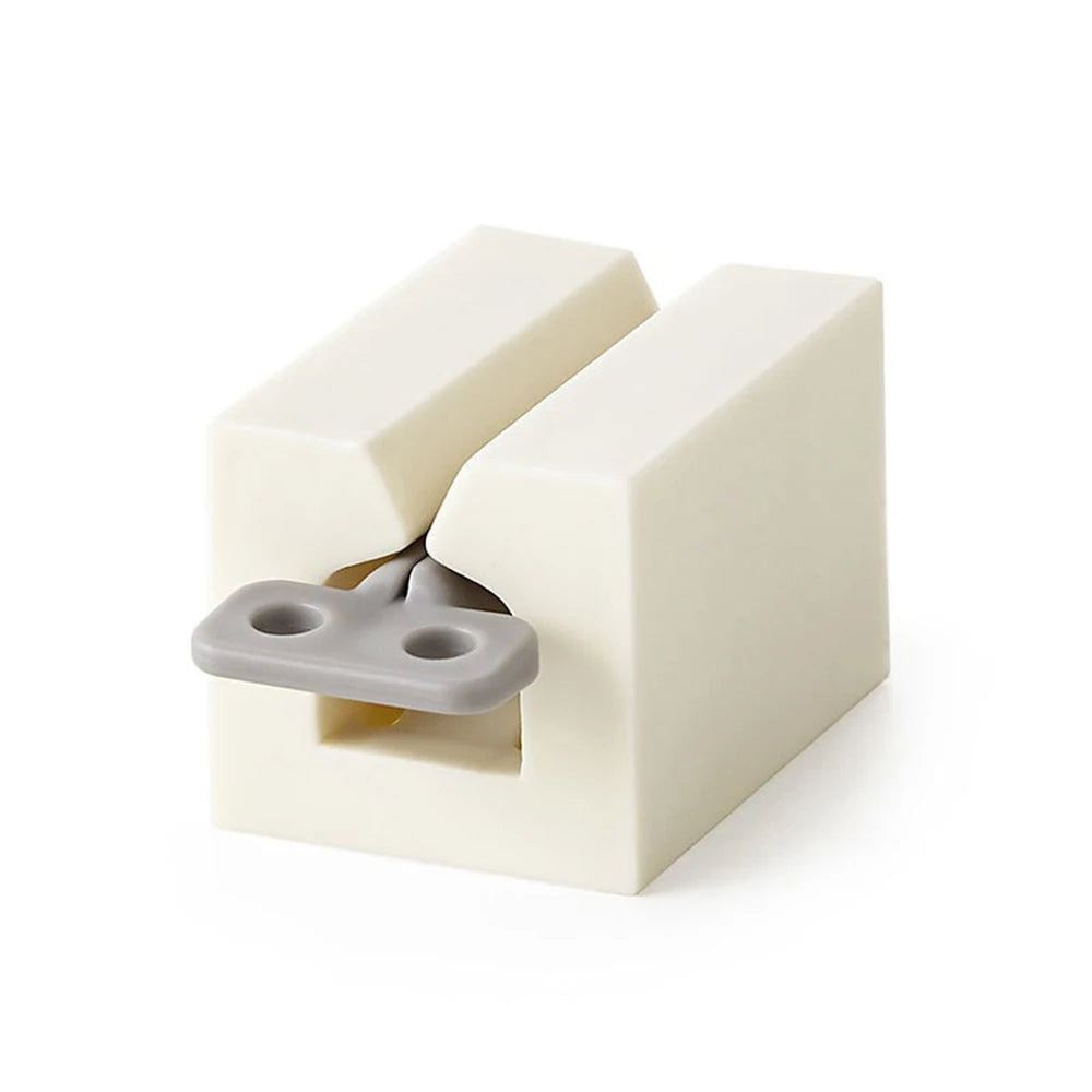 Lazy Toothpaste Squeezer Face Wash Roller Presses The Magic Squeezer Toothpaste Clip Clean Bathroom Home Qme White