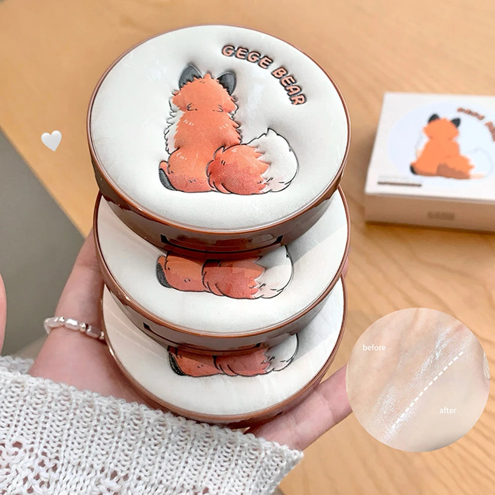 Gege Bear Light Face Large Volume Setting Powder Cute Matte Makeup Qme