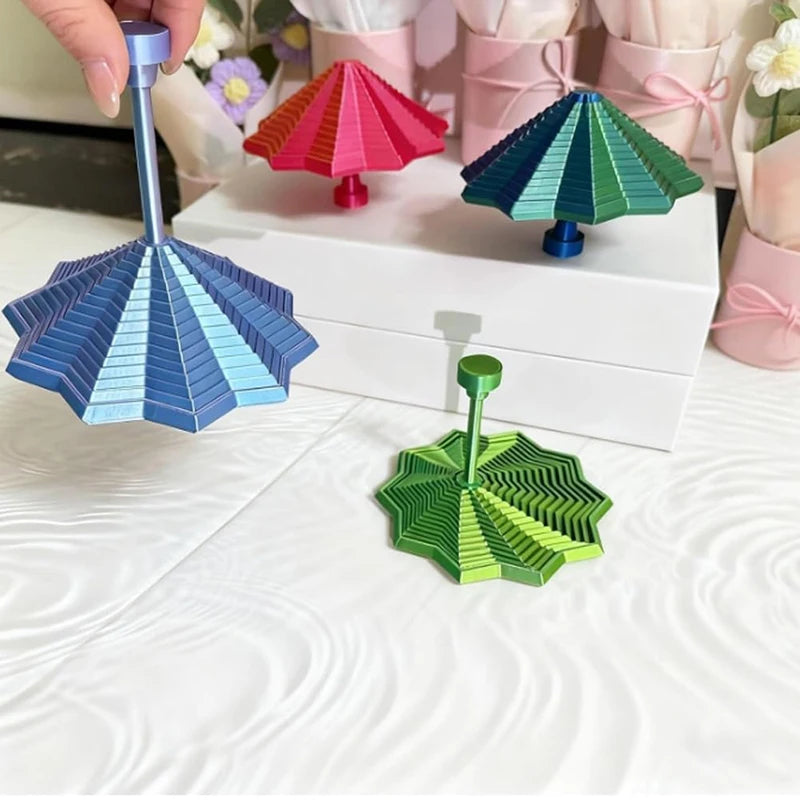 3D Printed Expanded Sensory Fidget Star Expandable Fractal Toys Qme