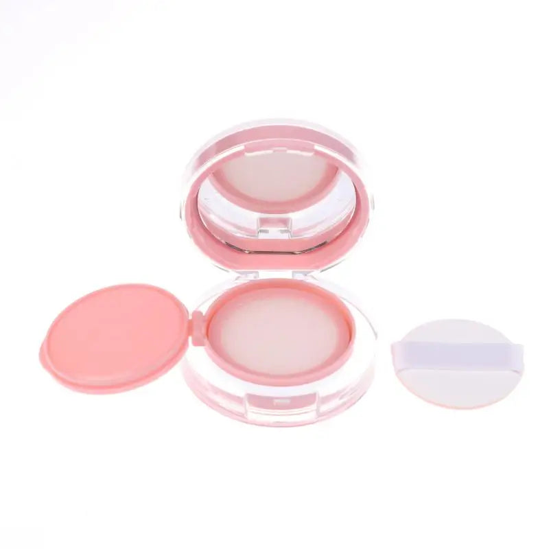 Portable Empty Air Cushion Puff Box Container Powder Sponge Mirror BB Qme