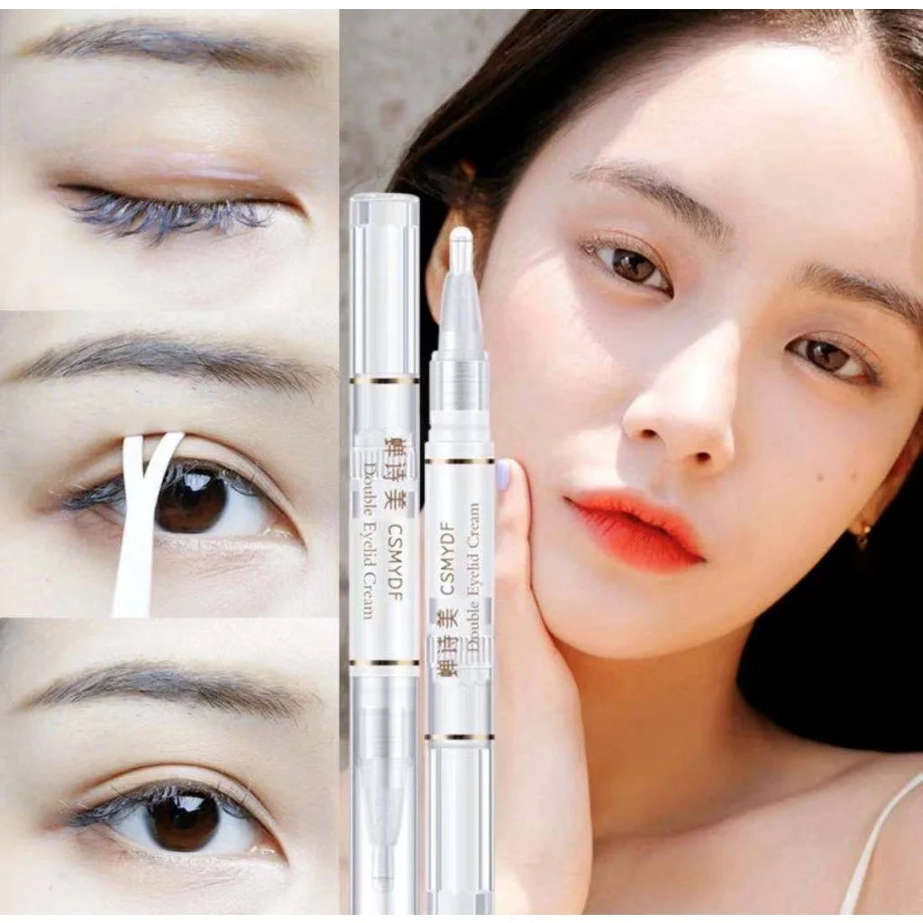 Long-lasting Invisible Double Eyelid Contouring Cream Natural Lift Qme