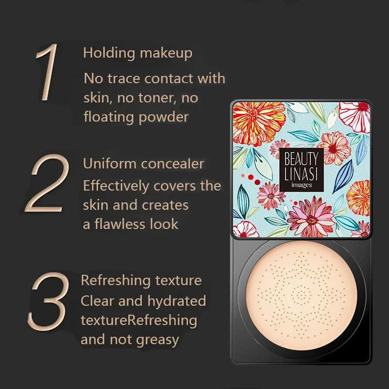 Mushroom Head Air Cushion CC Cream Natural Moisturizing Foundation Qme