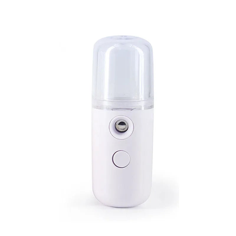 USB Mist Facial Sprayer Humidifier Rechargeable Nebulizer Face Qme White China Mainland