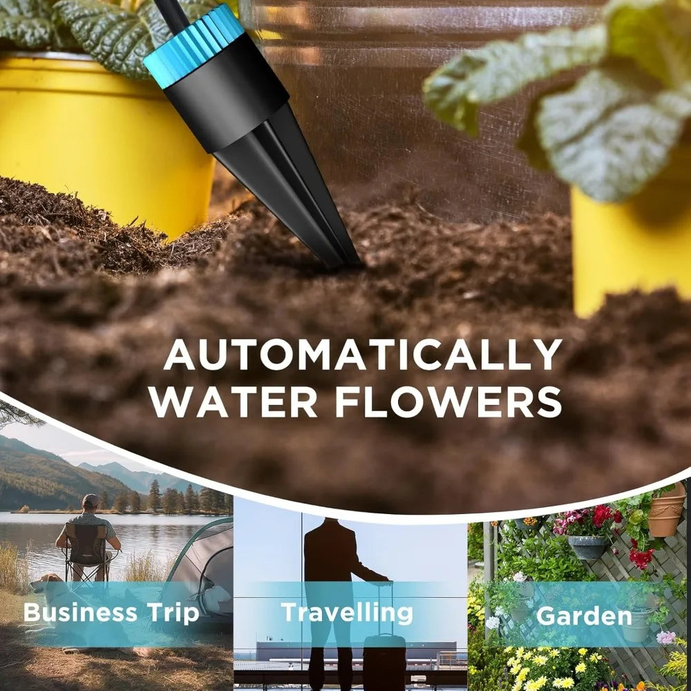 Garden Automatic Irrigation kit 10Pcs Drip Nozzles Plant Watering Devices Gardening Irrigation System Water Saving Sprinklers Qme