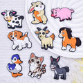 2D Flat Cute PVC Fridge Magnets Cartoon Farm Animal Dishwasher Kitten Qme Default Title