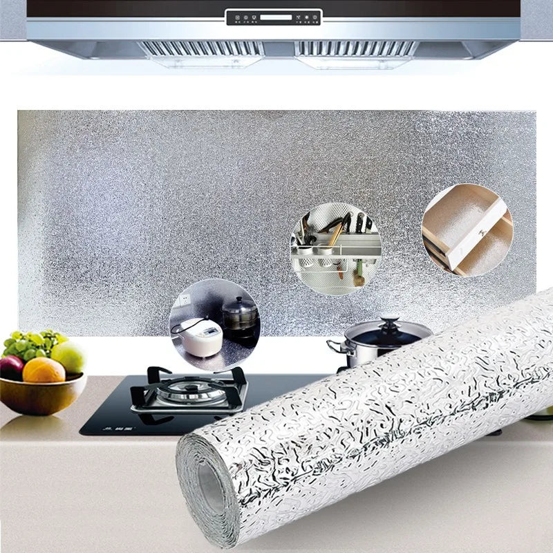 Modern Wallpaper Peel Stick Waterproof Oil Proof Decorative Film Qme