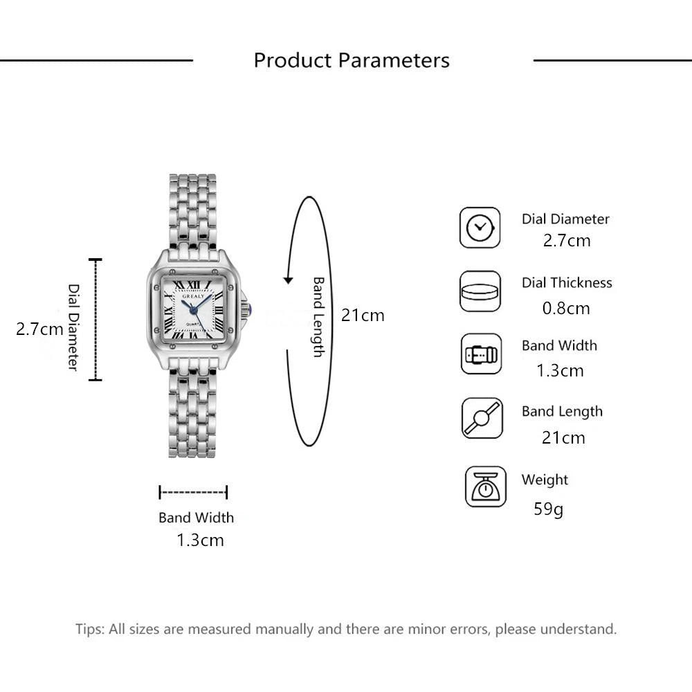 2023 Luxury Women's Fashion Square Watches Gold Alloy Strap Ladies Quartz Wristwatches Qualities Female Roman Scale Clock Qme