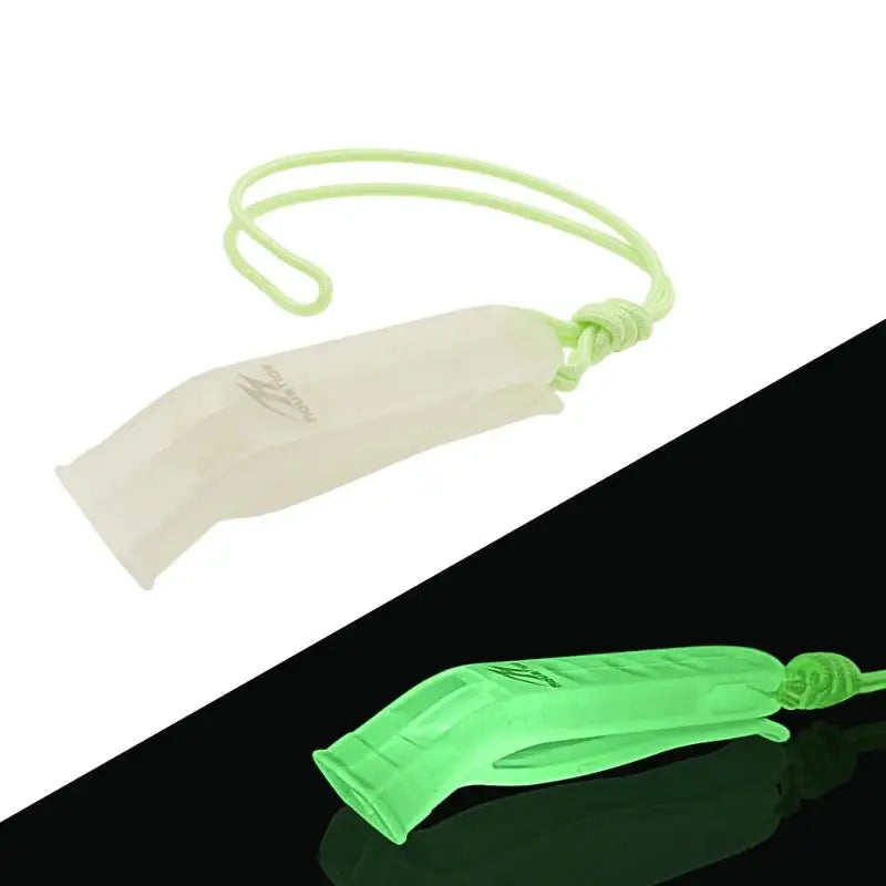 Outdoor Survival Powerful Luminous Dual-frequency Whistle Decibel Qme