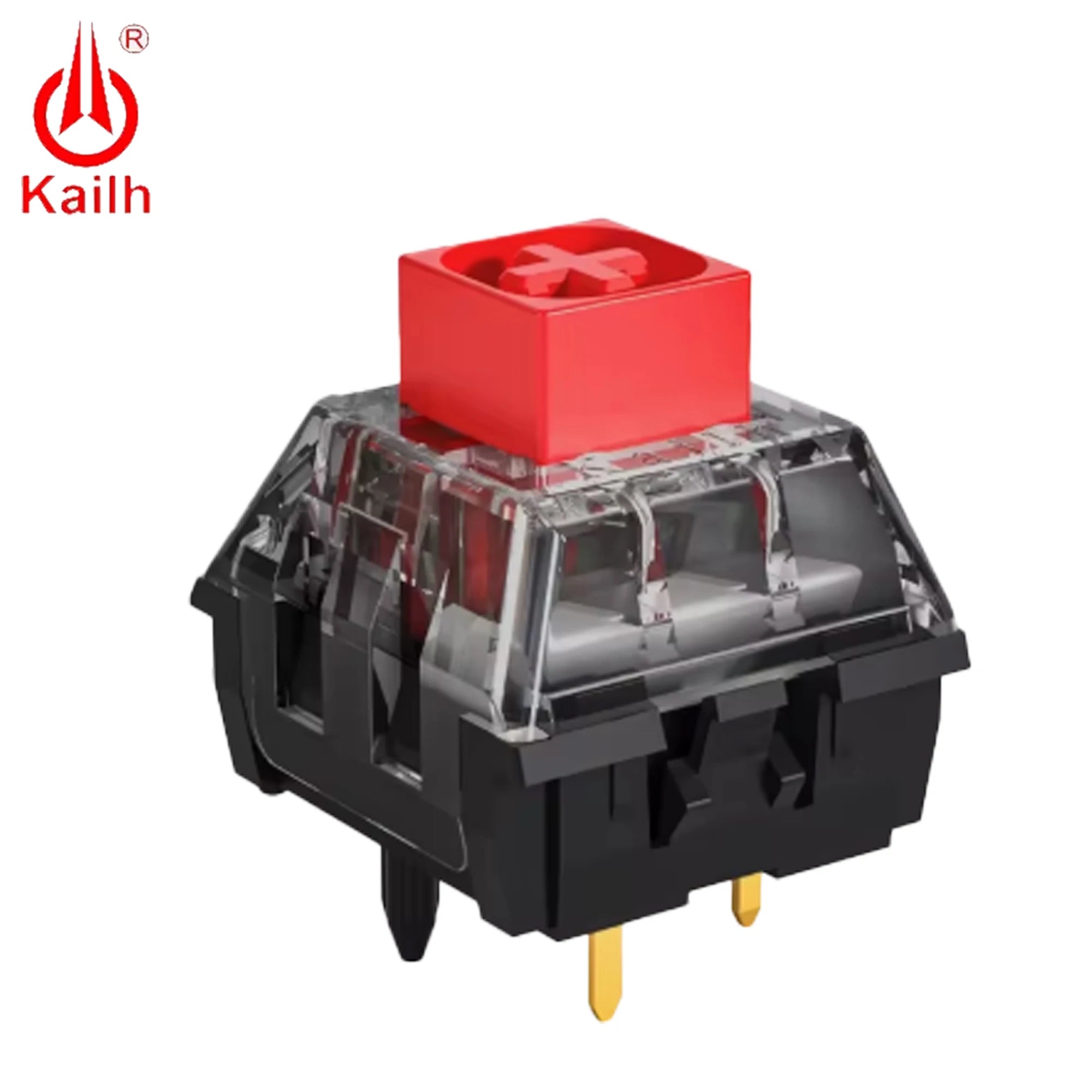 Kailh Box White Brown Red V2 Switch Mechanical Keyboard Switch 5 pins Linear Tactile Clicky Switch Dust Tight Hot Swap RGB DIY Qme kh-Box-Red V2 50pcs
