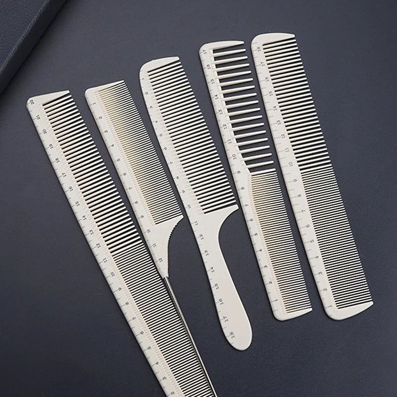 Professional Barber Comb Precision Plastic Integrated Laser Scale Qme