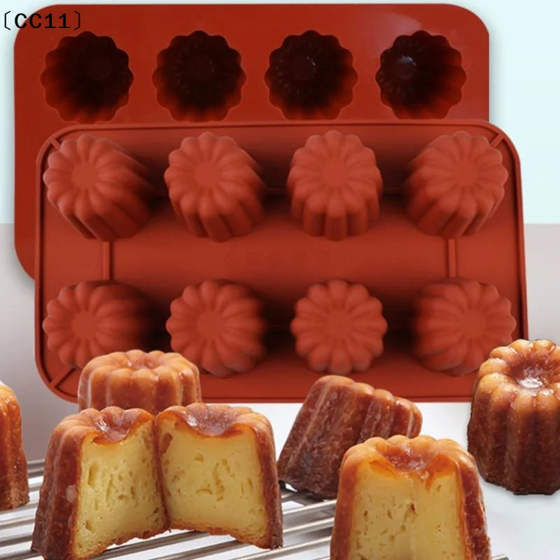 Muffin Cupcake Baking Tray Bordelais Fluted Cake Pudding Mold 8 18 Qme