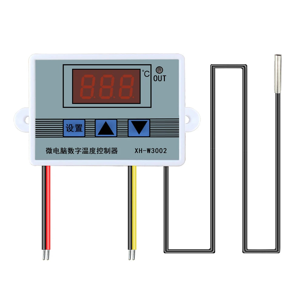 W3001 W3002 Digital Temperature Controller Thermostat Switch Qme W3002 110-220V