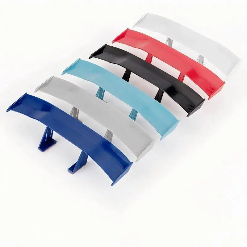 Car Rear Spoiler Mini Spoiler Wing Small Model GT Carbon Fiber Without Perforation Tail Decoration Auto Accessories Car-styling Qme