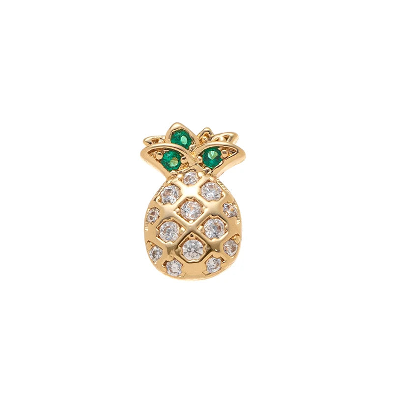 Retro Personality Picture Box Pendant With Openable DIY Pendant Hollow Design Transparent Box Gold-plated Color Preservation Qme MR-12