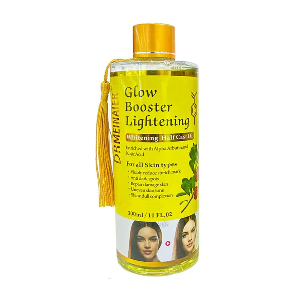 Kojic Acid Facial Body Massage Oil Whitening Serum Glow Booster Cast Qme B