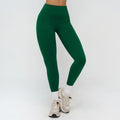 A Seamless Gym Leggings Women Yoga Pants Sexy High Waist Booty Lifting Leggings Pants Women Sports Clothing Fitness Wear Qme Christmas Green 10M