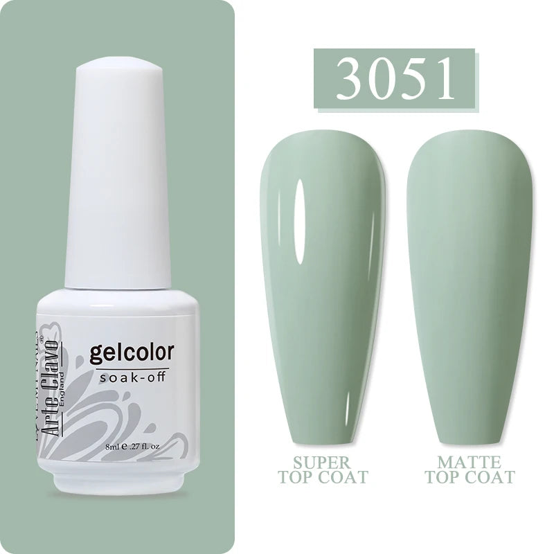 Arte Clavo Art Nails Varnish Base Coat Gel Nail Polish UV LED Lamp