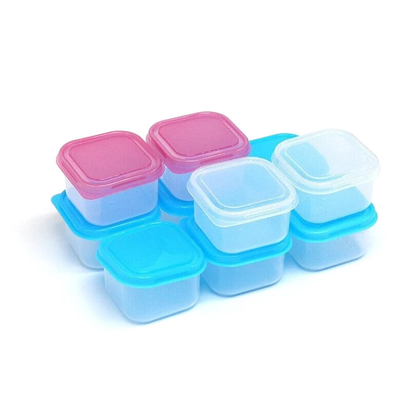 Mini Kitchen Storage Box Leakproof Lid Random Food Container Small Qme