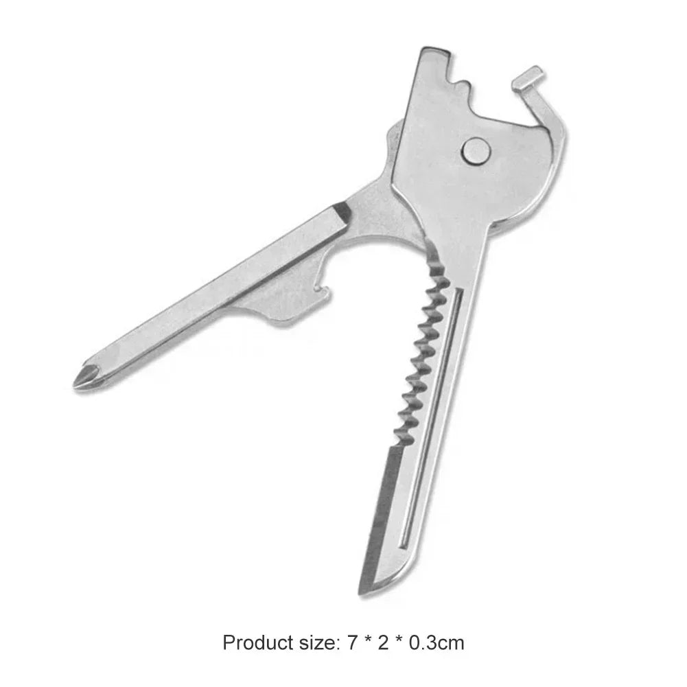 1 Useful Multifunction Knife Practical Swiss Tech Utili Key Outdoor Qme A