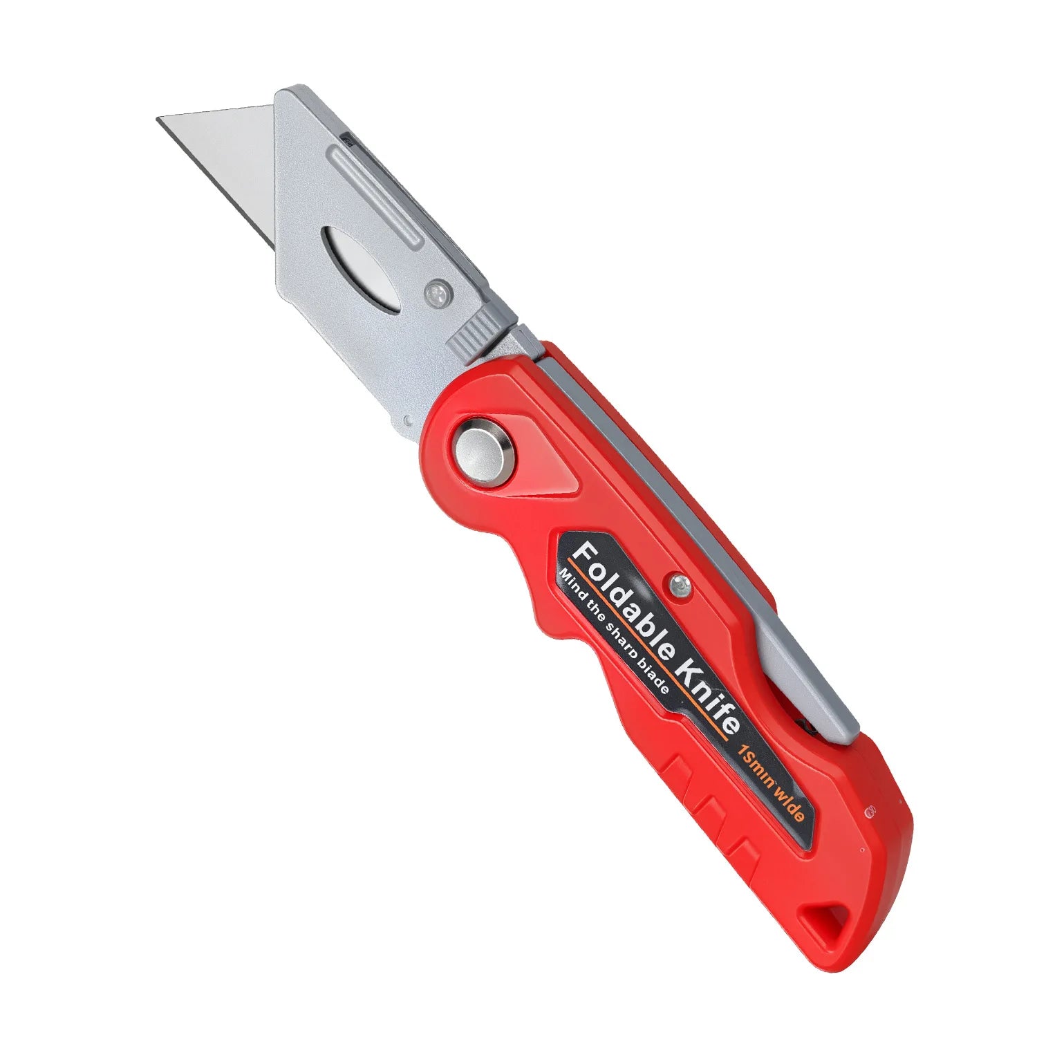 Alloy Folding Art Knife, Electrician Knife, Folding Knife Tool, Ladder Shaped Knife, ABS Handle, Paper Cutting Knife Qme Red 1pc