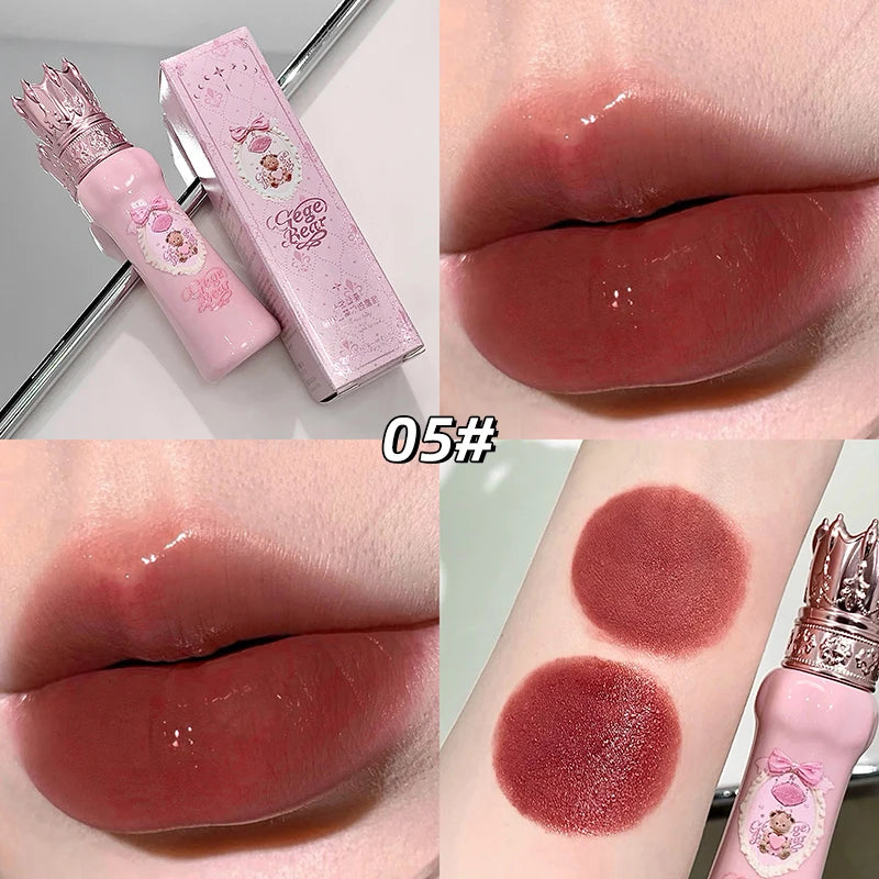 Gege Bear Silky Matte Velvet Lip Mud Moisturizing Non Drying Smooth Qme GX1560-05