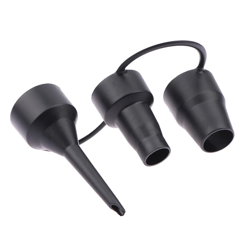 3 Sizes Portable Quick For Air Pump Deflate Head Plastic Pool Sofa Beach Toys Replacement Nozzles Mouthpiece. Qme Default Title