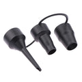 3 Sizes Portable Quick For Air Pump Deflate Head Plastic Pool Sofa Beach Toys Replacement Nozzles Mouthpiece. Qme Default Title