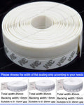 5M-10M Door Bottom Seal Strip Weather Window Rubber Weatherstrip Qme White 5 Meters 35mm Width