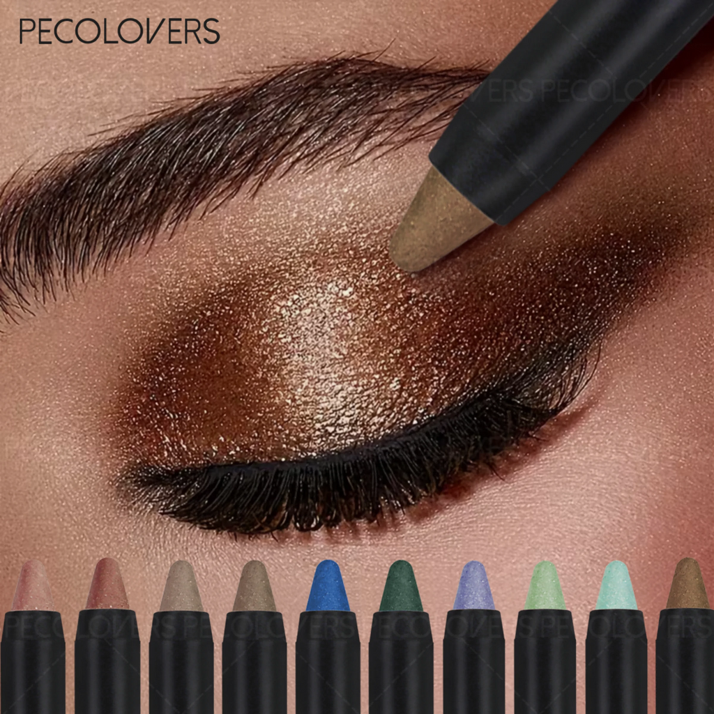 Shimmer Colored Eyeshadow Stick Waterproof Smudge-proof Long-lasting Qme
