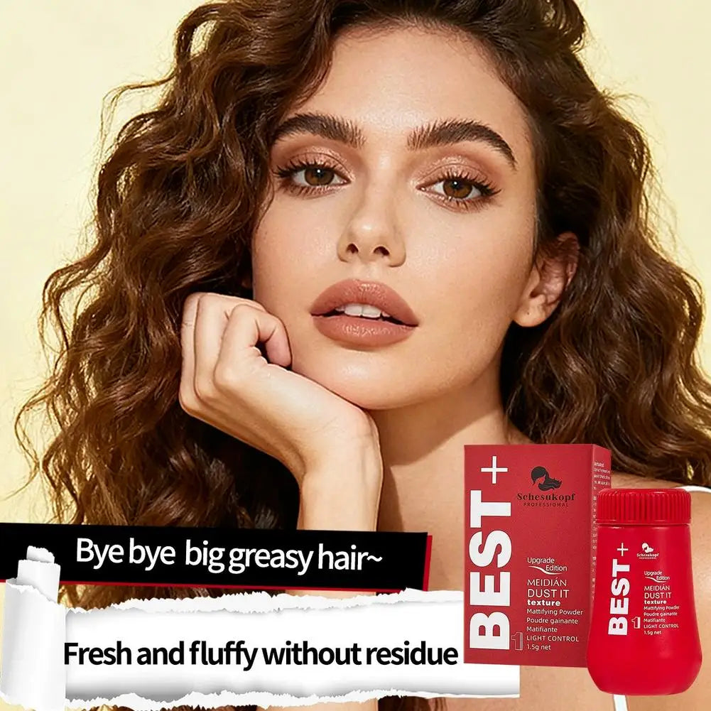 1 Fluffy Hair Powder Volumizer Texture Matte Oil-absorbing Men Women Qme