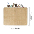 Bunny Scratch Pad Animal Scratch Pad Bunny Scratcher Natural Chew Toys Board Pet Supplies Furniture Protector Bedding Cage Qme Orange