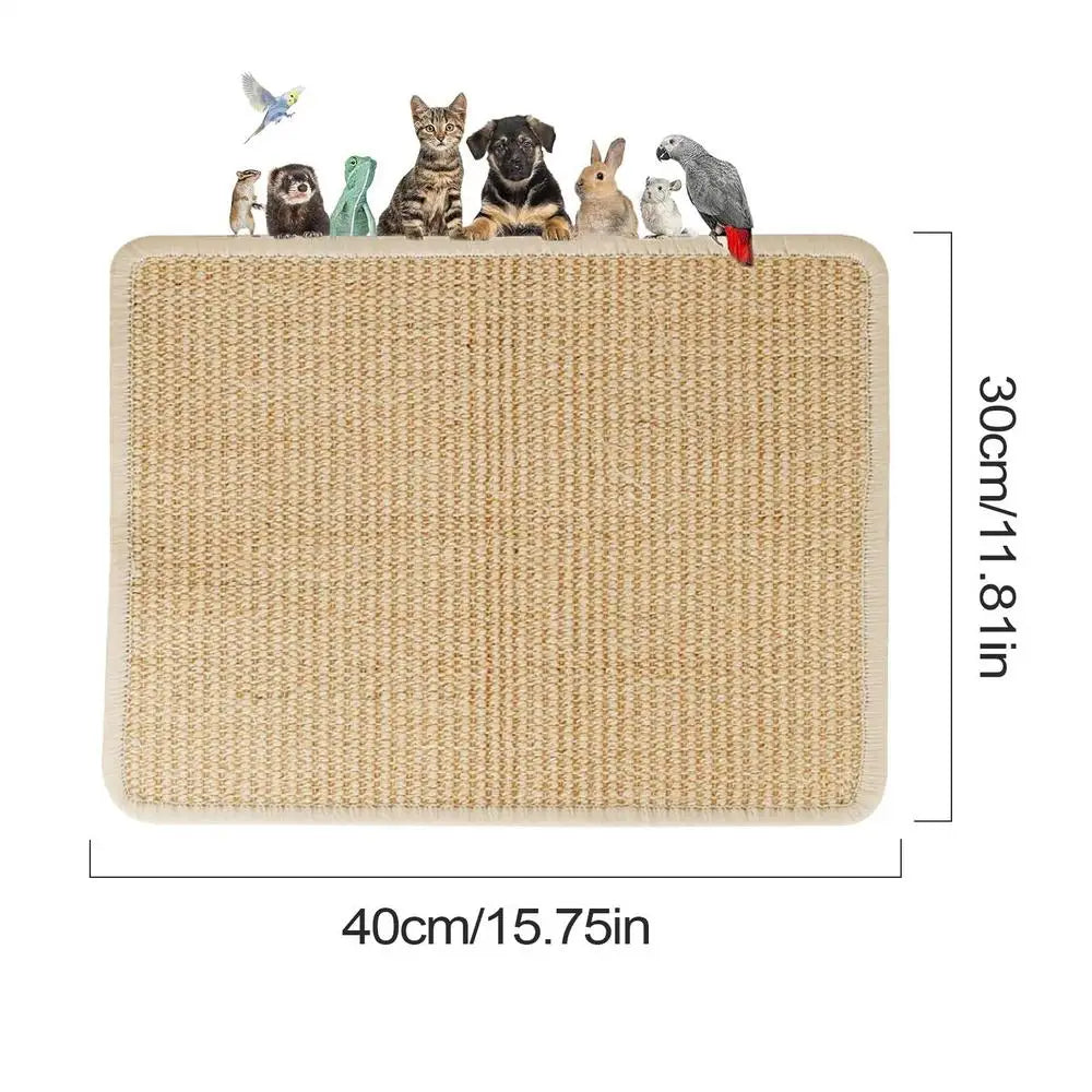 Bunny Scratch Pad Animal Scratch Pad Bunny Scratcher Natural Chew Toys Board Pet Supplies Furniture Protector Bedding Cage Qme Orange