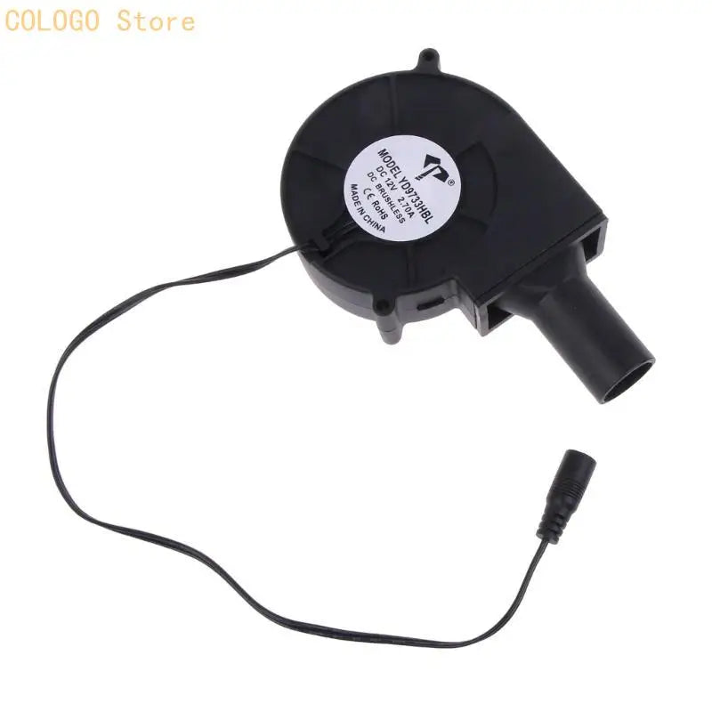 DC12v 2 7A 9733 Barbecue Grill Centrifugal Blower Air Outlet Large Qme